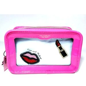 Victoria's Secret Cosmetic Case Clear NWT